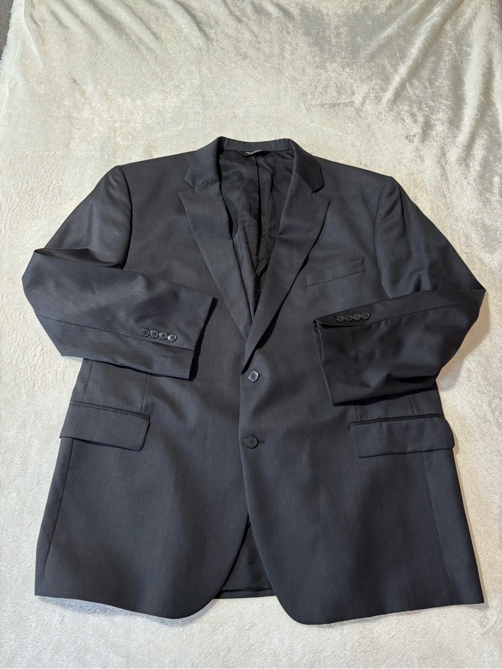 Jos. A. Bank Black Men's Two-Button Suit Blazer